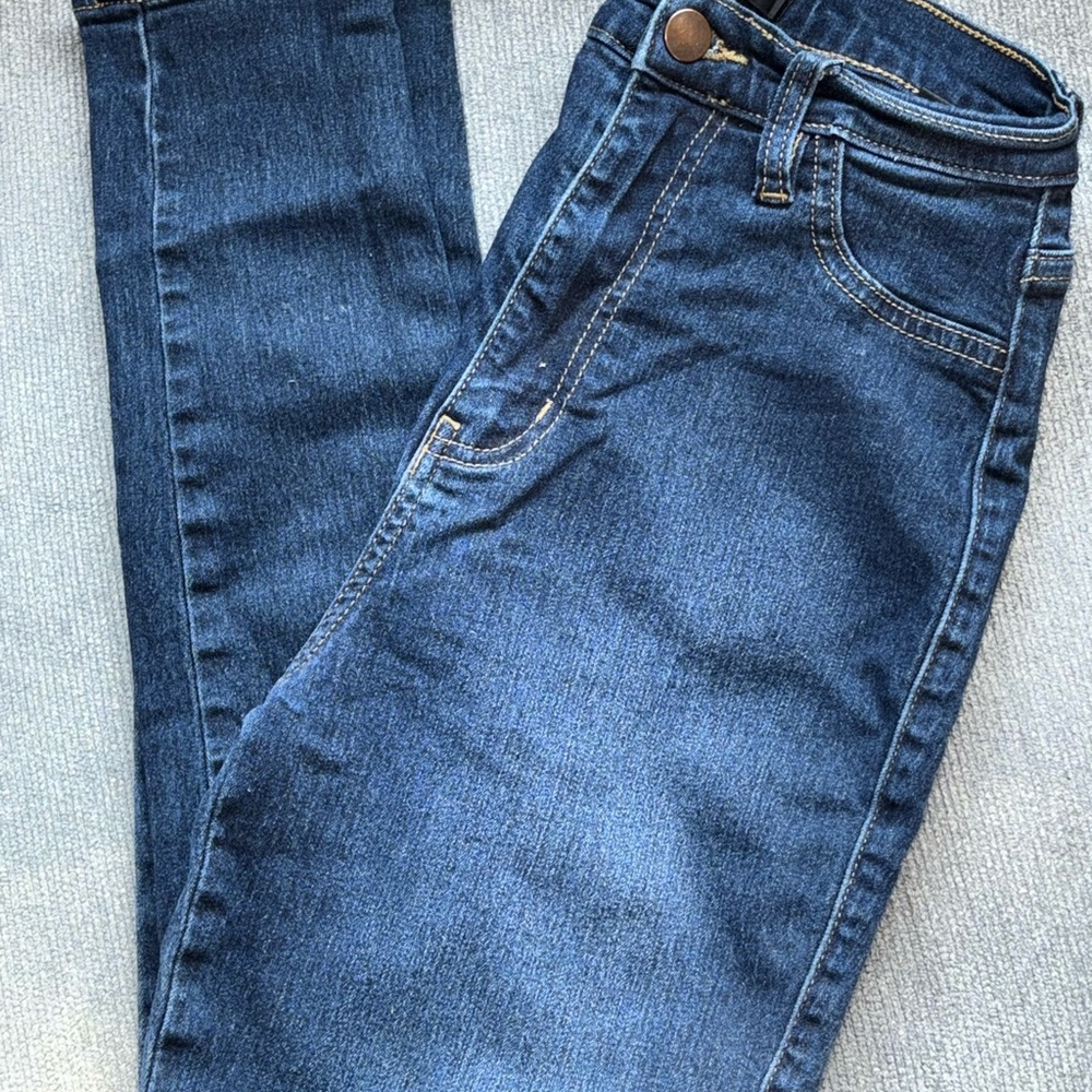 Fashion Nova Blue Skinny Jeans